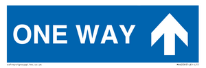 MA6208: One way with up directional arrow