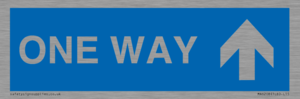 MA6208: One way with up directional arrow