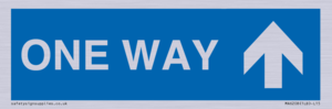 MA6208: One way with up directional arrow