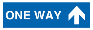 MA6208: One way with up directional arrow