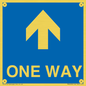 MA6208: One way with up directional arrow