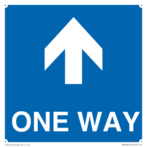 MA6208: One way with up directional arrow