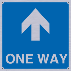MA6208: One way with up directional arrow
