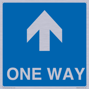 MA6208: One way with up directional arrow