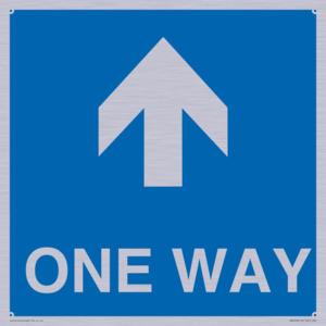 MA6208: One way with up directional arrow