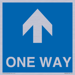 MA6208: One way with up directional arrow