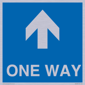MA6208: One way with up directional arrow