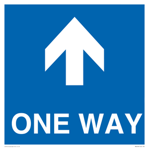 MA6208: One way with up directional arrow