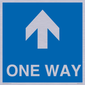 MA6208: One way with up directional arrow