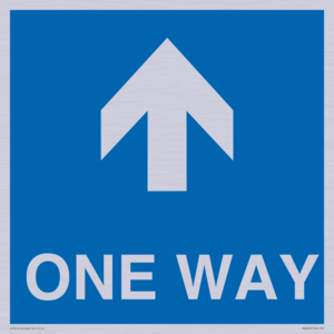 MA6208: One way with up directional arrow