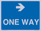 MA6210: One way with right directional arrow