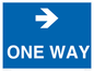 MA6210: One way with right directional arrow