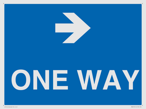 MA6210: One way with right directional arrow