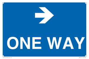 MA6210: One way with right directional arrow