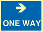 MA6210: One way with right directional arrow