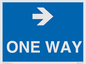 MA6210: One way with right directional arrow