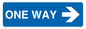MA6210: One way with right directional arrow