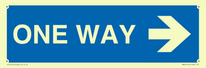MA6210: One way with right directional arrow