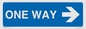MA6210: One way with right directional arrow