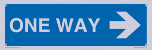 MA6210: One way with right directional arrow