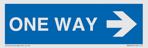MA6210: One way with right directional arrow