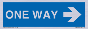 MA6210: One way with right directional arrow