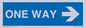 MA6210: One way with right directional arrow