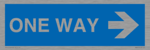 MA6210: One way with right directional arrow