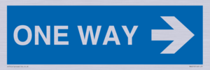 MA6210: One way with right directional arrow