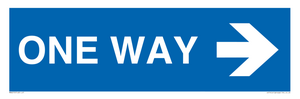 MA6210: One way with right directional arrow