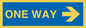 MA6210: One way with right directional arrow