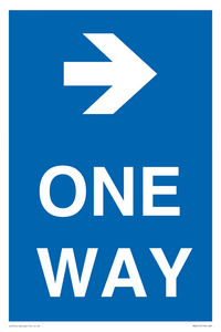 MA6210: One way with right directional arrow