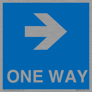 MA6210: One way with right directional arrow
