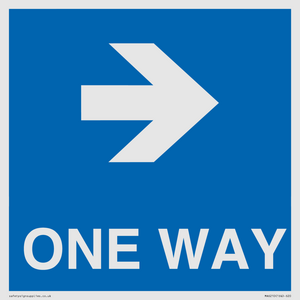 MA6210: One way with right directional arrow