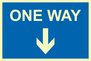 MA6211: One way with down directional arrow
