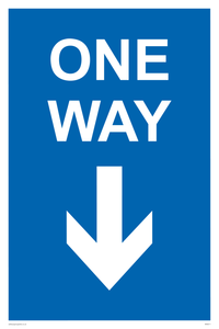 MA6211: One way with down directional arrow