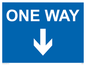MA6211: One way with down directional arrow