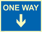 MA6211: One way with down directional arrow
