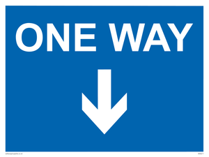 MA6211: One way with down directional arrow