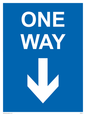 MA6211: One way with down directional arrow