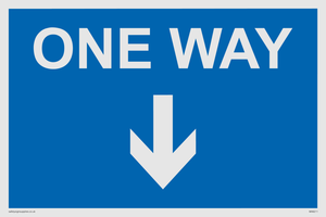 MA6211: One way with down directional arrow