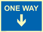 MA6211: One way with down directional arrow