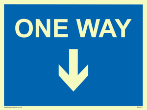 MA6211: One way with down directional arrow