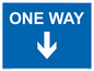 MA6211: One way with down directional arrow