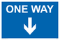 MA6211: One way with down directional arrow
