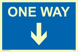 MA6211: One way with down directional arrow