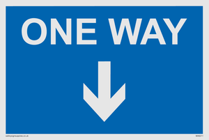 MA6211: One way with down directional arrow