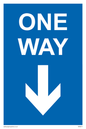 MA6211: One way with down directional arrow