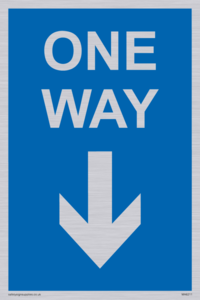 MA6211: One way with down directional arrow