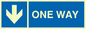 MA6211: One way with down directional arrow